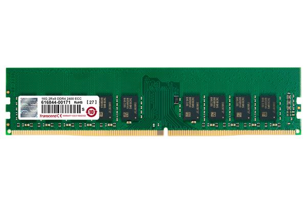 Transcend 4GB DDR4 2400 ECC-DIMM 1RX8 1.2V
